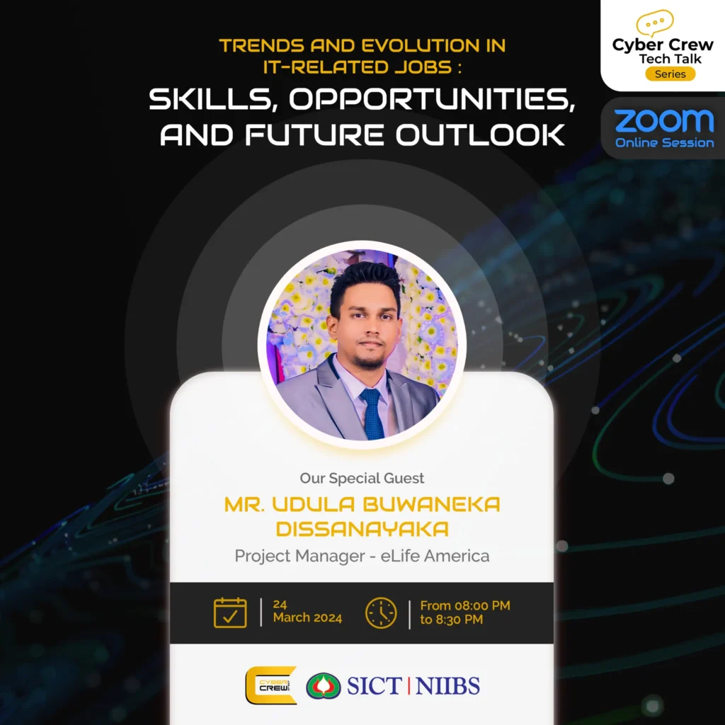 Cyber Crew Tech Talks Series 01