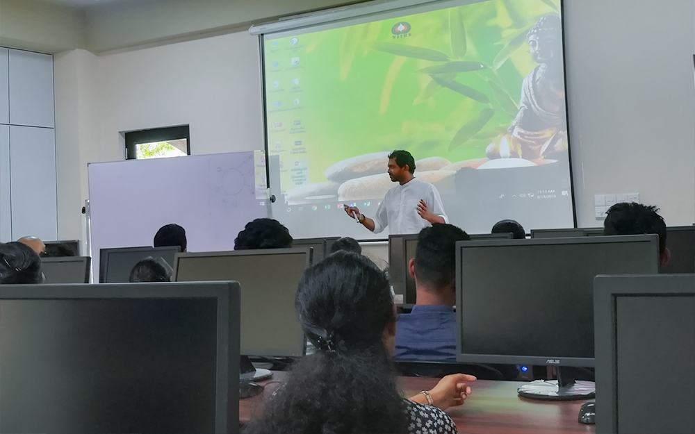 Guest Lecture on Industry 4.0 and Future Opportunities conducted by Mr. Asanga Ranasinghe and Mr. Santhush Weeraman