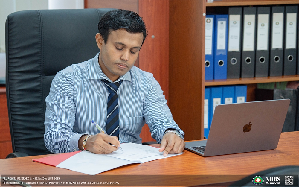 Dr. W.D. Sajeewa S. Pemasinha Assumes Duties as Acting Director of SICT at NIIBS